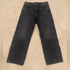 B Sides Black Straight Leg Jeans Size 31 – High Rise Vintage Style Denim